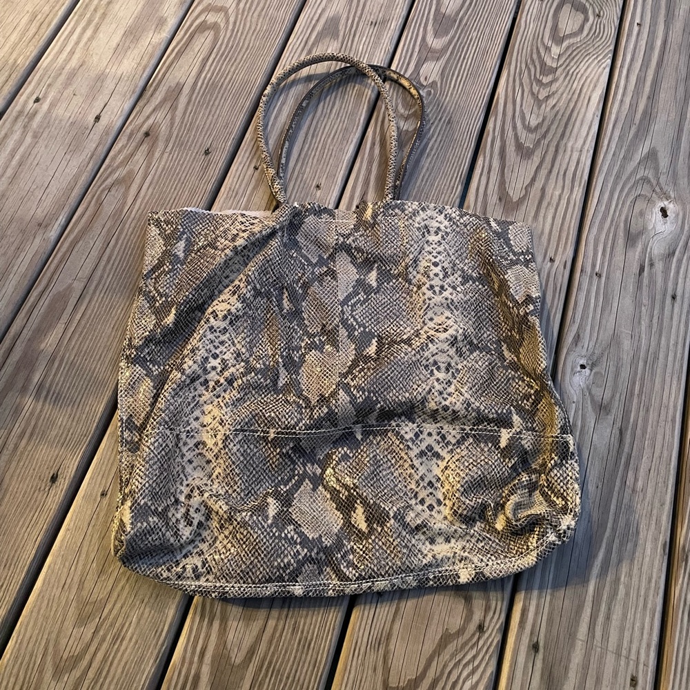 Banana Republic animal print handbag